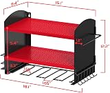 Bomclap Wall Mounted Heavy Duty 4 Slot Power Impact Drill Tool Rack Screwdriver view 5