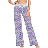vvfelixl Women's Pajama Pants Beer Glasses Sleepwear Lounge Pajama Bottoms Black XS-XL
