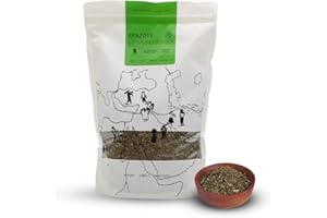 Quintal MX Dried Epazote Leaves 6 Oz - Hojas de Epazote Cortadas - 100% Natural Epazote Herb - Epazote Tea - Seasoning and Spices - Perfect for Mexican Cuisines - Vegan - Gluten Free