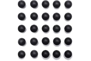 NCB Black Matte Onyx Beads 100pcs 6mm Round Gemstone Beads Spacer Charm Beads Natural Stone Loose Beads for Bracelet Necklace Jewelry Making 4mm 6mm 8mm 10mm (Matte Black Onyx, 6mm 100Beads)