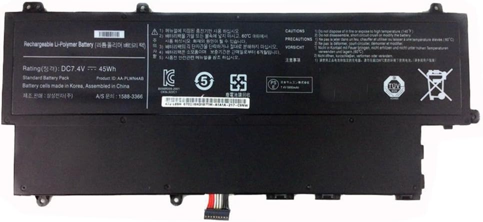 7xinbox 7.5V 45Wh 6890mAh AA-PBYN4AB Replacement Battery For Samsung AA-PLWN4AB BA43-00336A NP530U3B NP530U3C 530U3B-A02 530U3C-A02 535U3C-A01