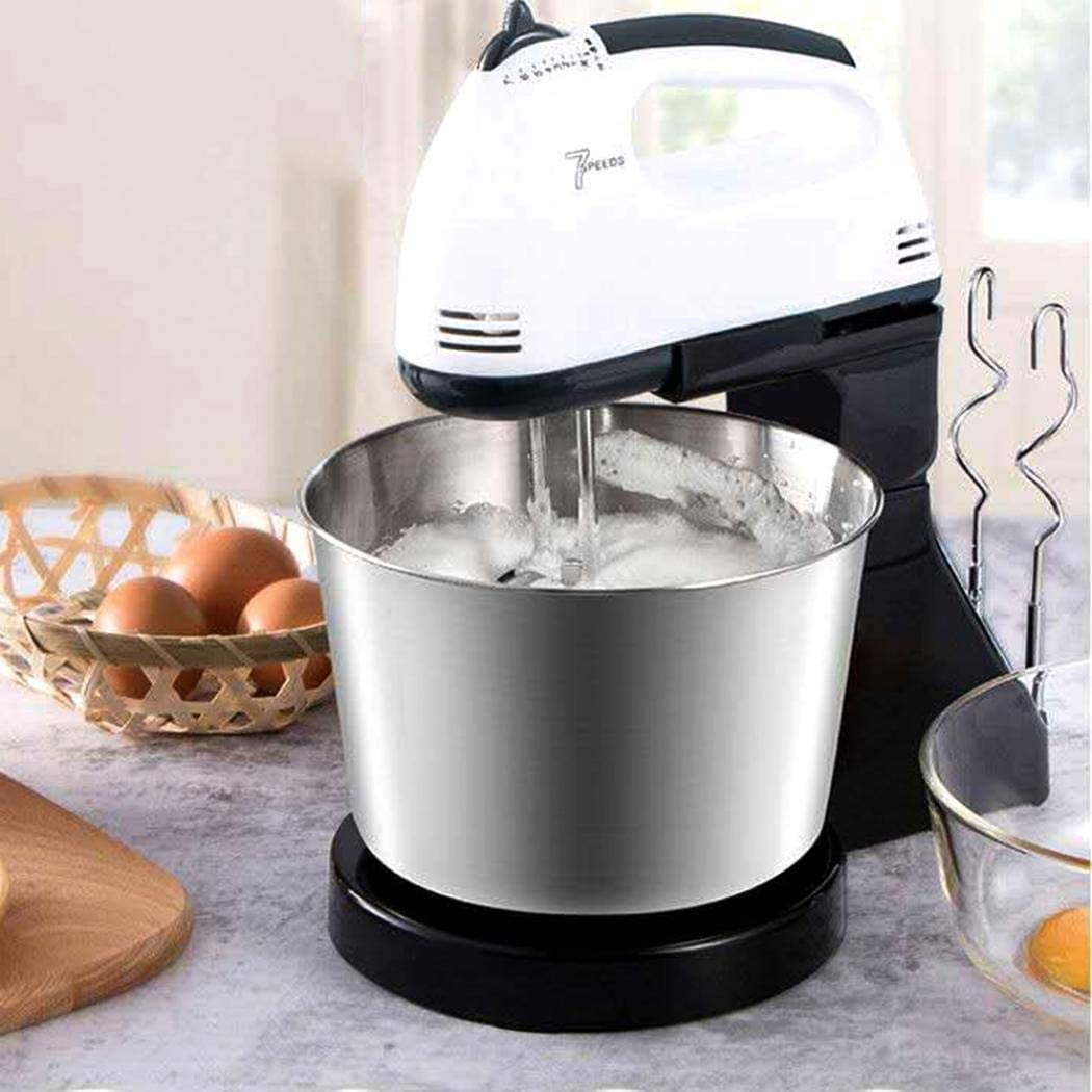Hyndrix 7 Speeds Electric Stand Mixer 2 in 1 Hand Mixer, Dual Function