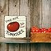 Barnyard Designs 'Vine Ripe Tomatoes' Retro Vintage Metal Tin Bar Sign, Decorative Wall Art Signage, Primitive Farmhouse Country Kitchen Home Décor, 11