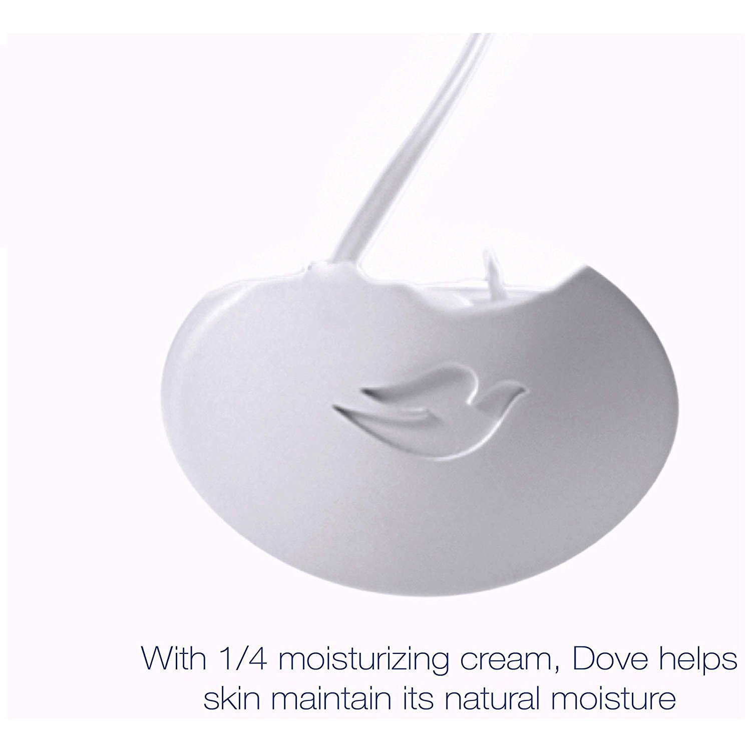 Dove Beauty Bar For Softer Skin Pink More Moisturizing Than Bar Soap 6 Bars, White : Bath Soaps : Beauty