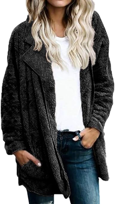 grey teddy bear jacket