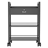 Salon Beauty Cabinet Cart Trolley 2-Layer Rolling