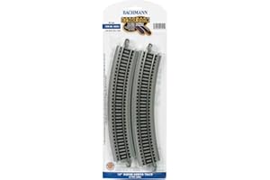 Bachmann Trains Snap-Fit E-Z 18-Inch Radius Curved Track (4/Card)