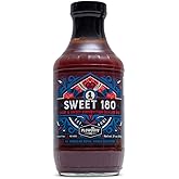 Plowboys Sweet 180 BBQ Sauce – Competition Quality Barbecue Sauce with Mild Heat – Award-Winning KCBS Chicken, Ribs & Pork Sauce (Sweet 180, 1 Pack)
