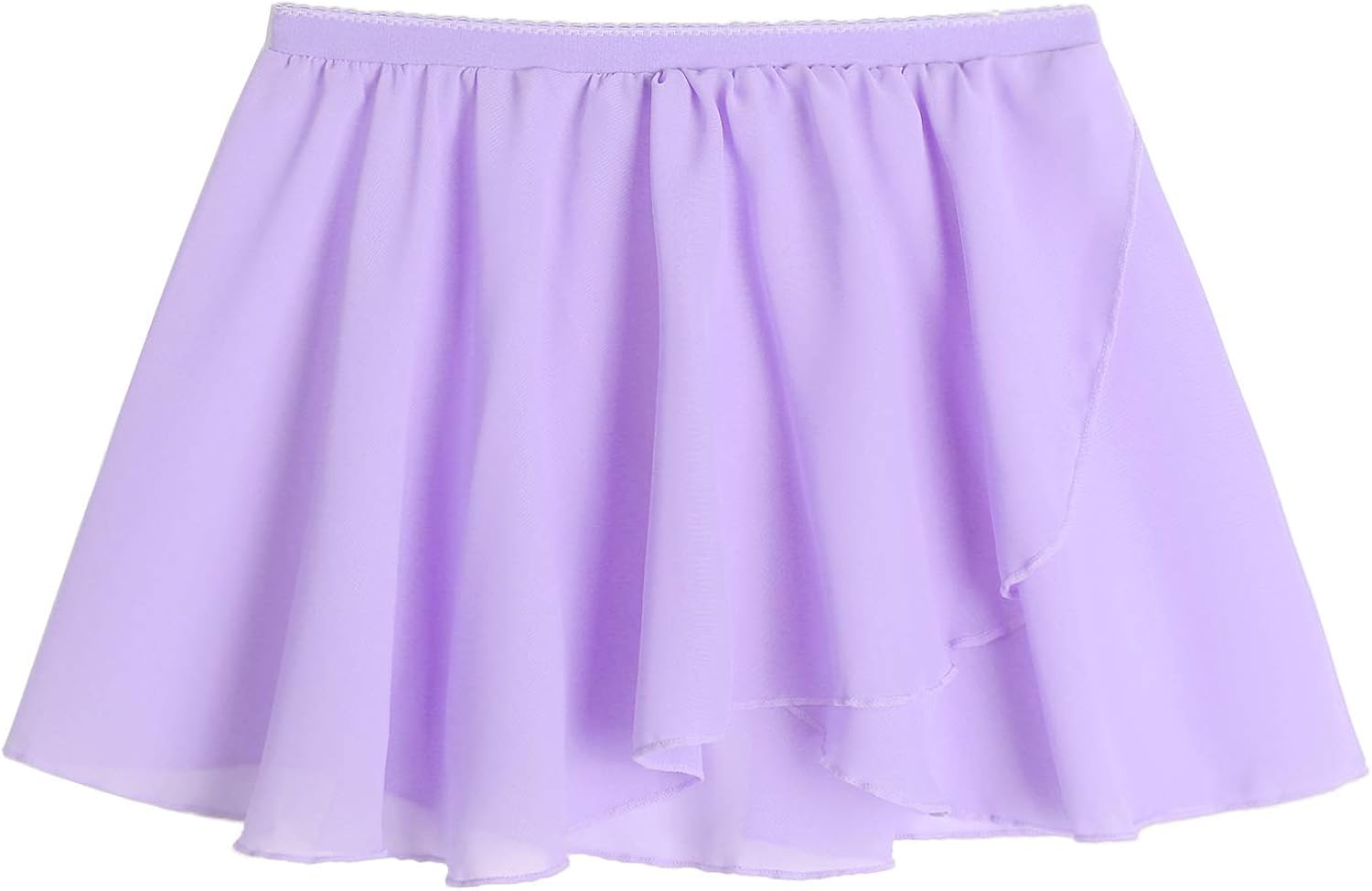 Zaclotre 3 Pack Girls Ballet Chiffon Wrap Skirts for Dance: Clothing