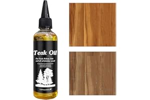 Teak Oil Wood Finish, Furniture Oil Wood Polish, 100ml Hardwood Conditioner Preserver, Hardwood Floor Polisher Restorer, Teak
