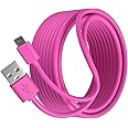 SCOVEE 6FT Long PS4 Controller Charging Cord for Xbox One,Slim/Elite/X Controller,Dual Shock 4,PlayStation 4,Charge and Play Wire, Micro USB Fast Charger Data Sync Cable