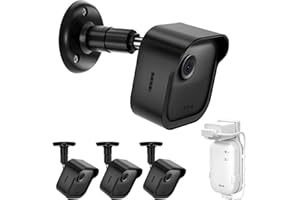 All-New Blink Outdoor Camera Wall Mount,3 Pack Weatherproof Housing, 360 Degrees Adjustable Bracket with Sync Module Core Mou