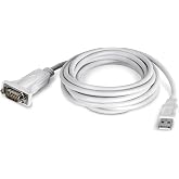 TRENDnet USB to Serial 9-Pin Converter Cable, TU-S910 | USB to RS232 Serial Adapter, Supports Windows &amp; Mac, USB1.1, USB2.0, USB3.0, 3m (10 ft.) Cable Length, Plug &amp; Play