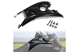 LUXEMOTO Gas Tank Cover Guard for Raptor 700 13-25, Black Plastic Gas Tank Cap Cover Protector for Yamaha Raptor 700 700R 2013-2025 Accessories, Replace OEM #1PE-F171A-00-00