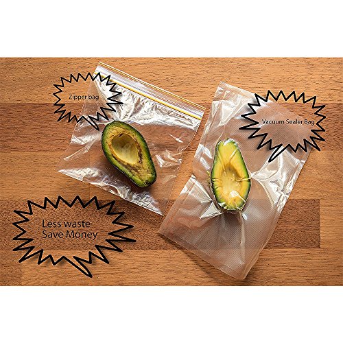 Meinstilin Vacuum Sealer Bags Saver Pack of 2 8x196" Commercial Grade High Grade BPA Free, FDA Approved, Vacuum Sealer Rolls Food Storage Bag Rolls for Food Fresh, 2 Pack