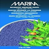 Marina Decorative Aquarium Gravel Purple 2 Kg Dust Free Safe for Water
