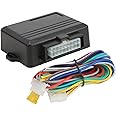 Aramox Power Window Closer Module, 12V Universal Auto Power Window Closer Roll Up Module ABS Black for 4 Door Cars