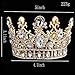 Wedding Bridal Gold Crown Crystal Teardrop Small Tiara Headwear