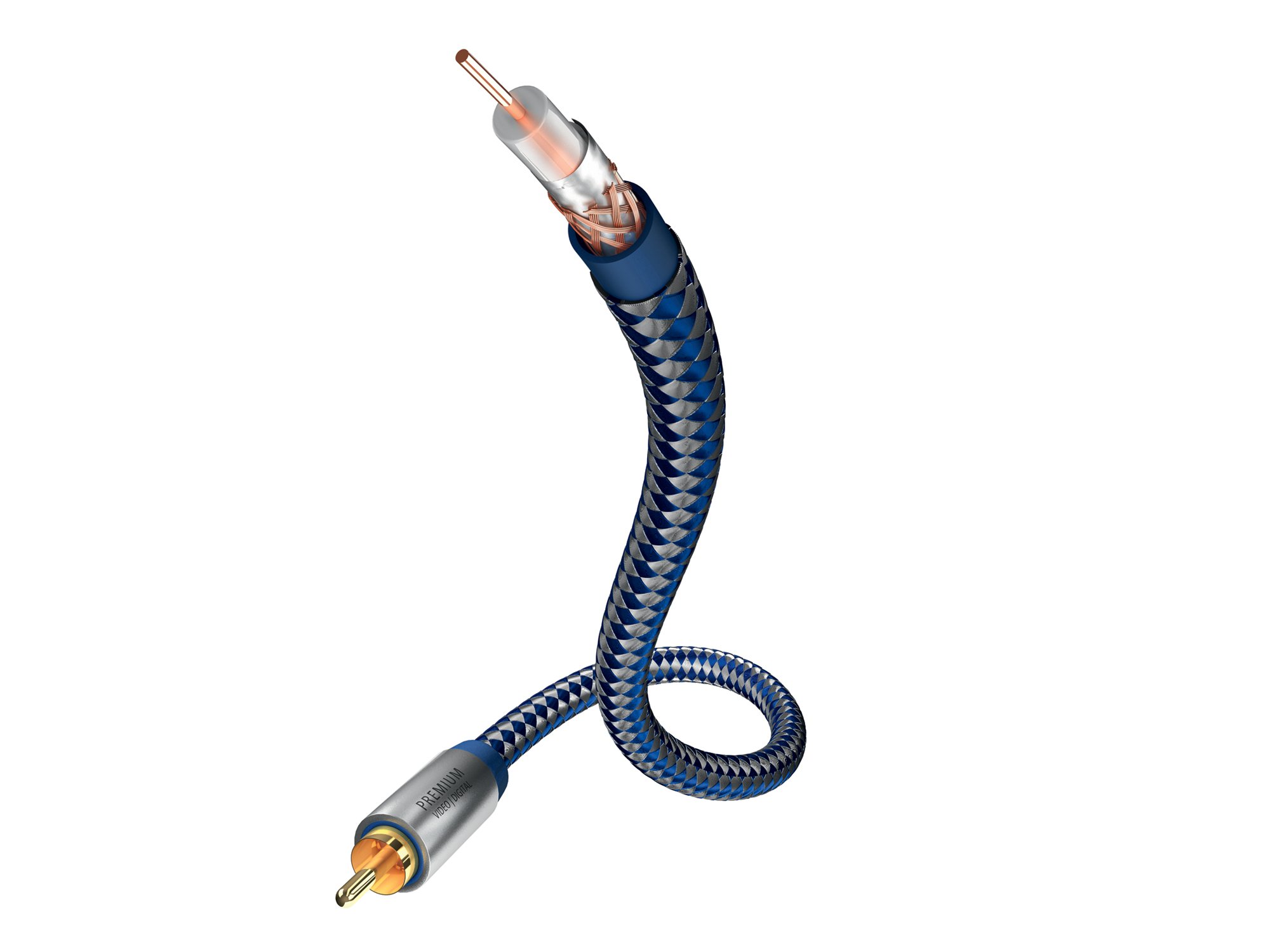 In-akustik Premium II Audio Coaxial Digital Cable 1 m