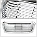 Ford F150 11th Gen ABS Plastic Billet Style Front Upper Grille (Chrome)