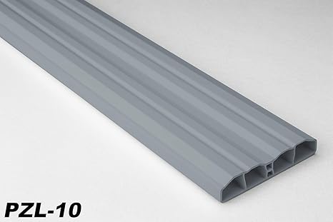 100 Meter PVC Zaunlatten Kunststoff Profile Bretter Gartenzaun 80x16mm, PZL-10