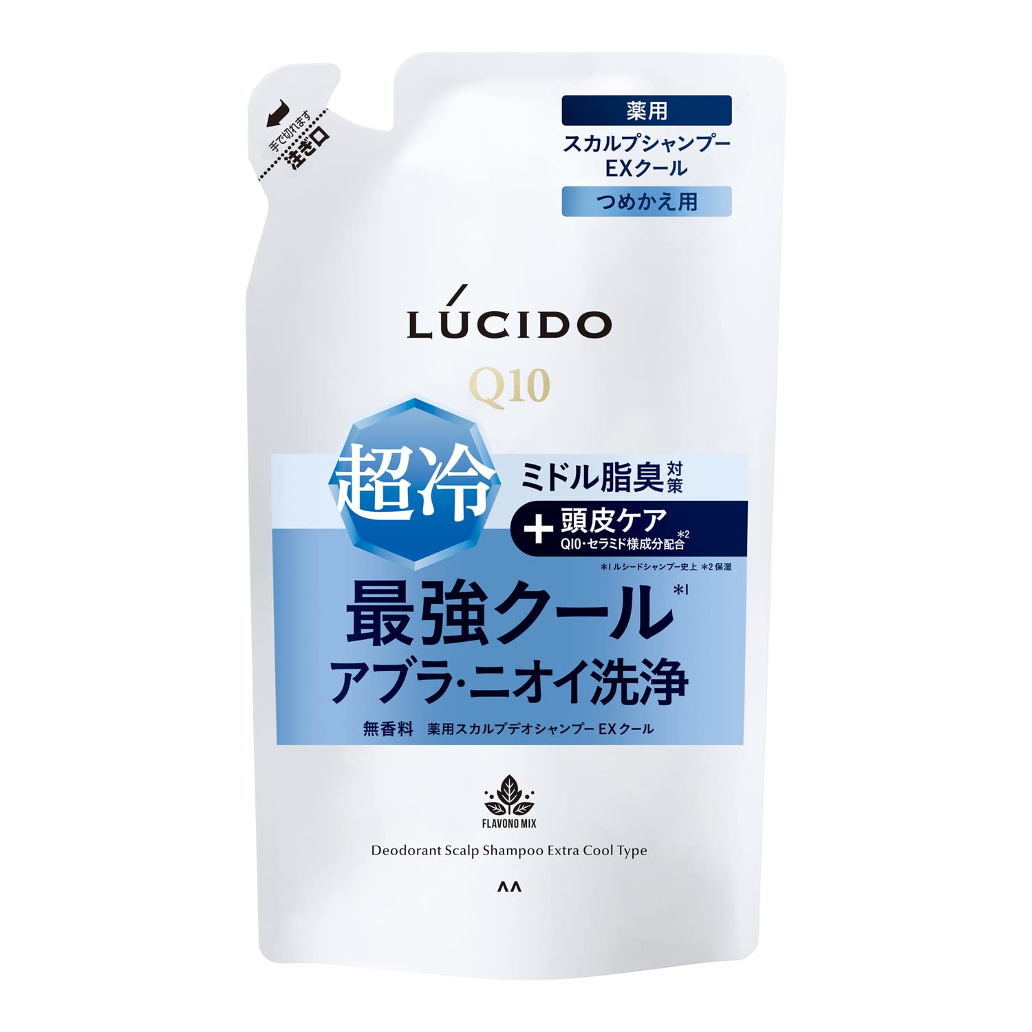 Lucido Scalp Deo Shampoo EX Cool Type 380ml - Refill