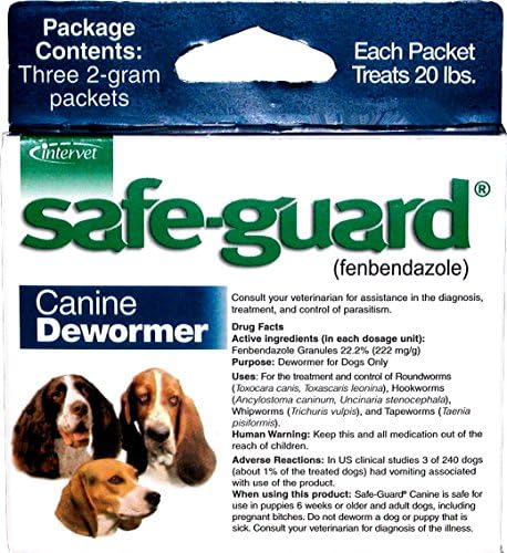 Merck Animal Health safe-guard Hunde dewormer