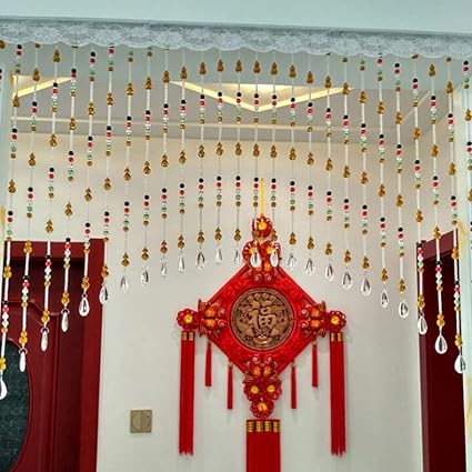 Amazon Com Guowei Crystal Beaded Curtains For Doorway Room