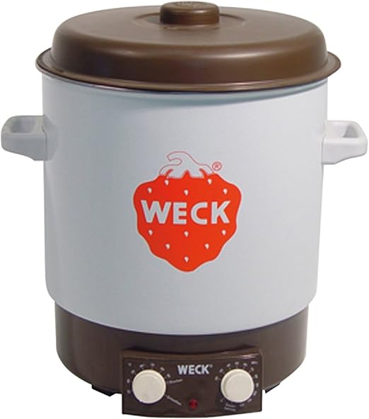 WECK Electric Preserving Water Bath with Thermostat Control and Timer