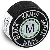 KAMUI Black Laminated Pool Billiard CUE TIP - 1 pc (Medium, 14 mm)