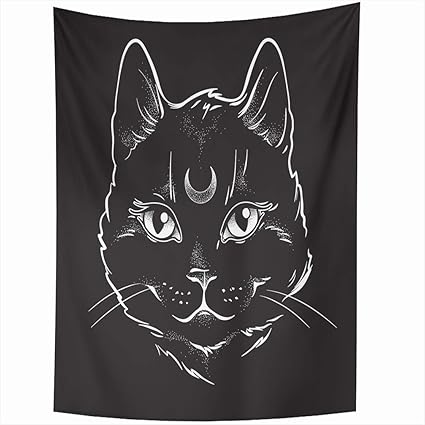 Amazon Com Ahawoso Tapestry Wall Hanging 60 X80 Creepy