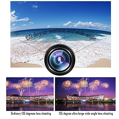 GZDL Portable Small Mini Camera Waterproof - Covert Spy Hidden Camera HD 1080P - Motion Detection Night Vision Cam - Sport Outdoor Camera for Surfing Snorkeling Cycling Drone - Thumbnail 6