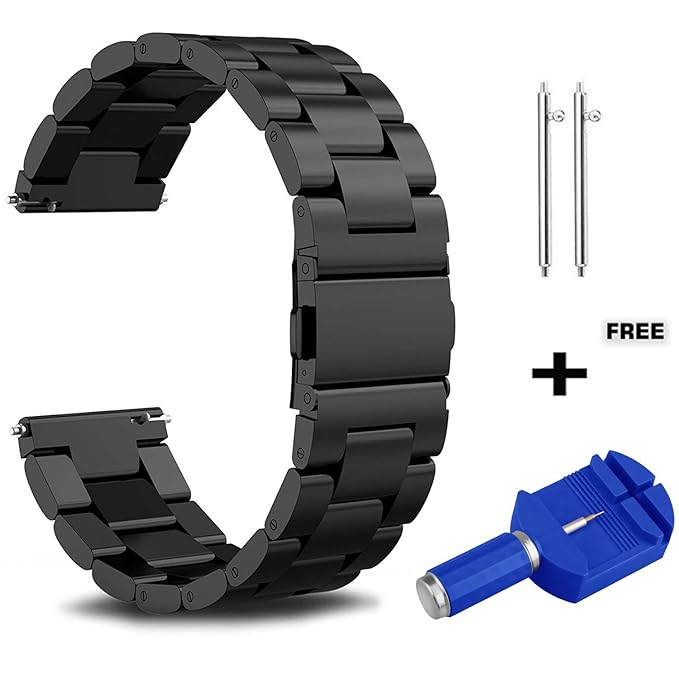 Correa de metal de 20 mm para Samsung Galaxy Watch Active ...