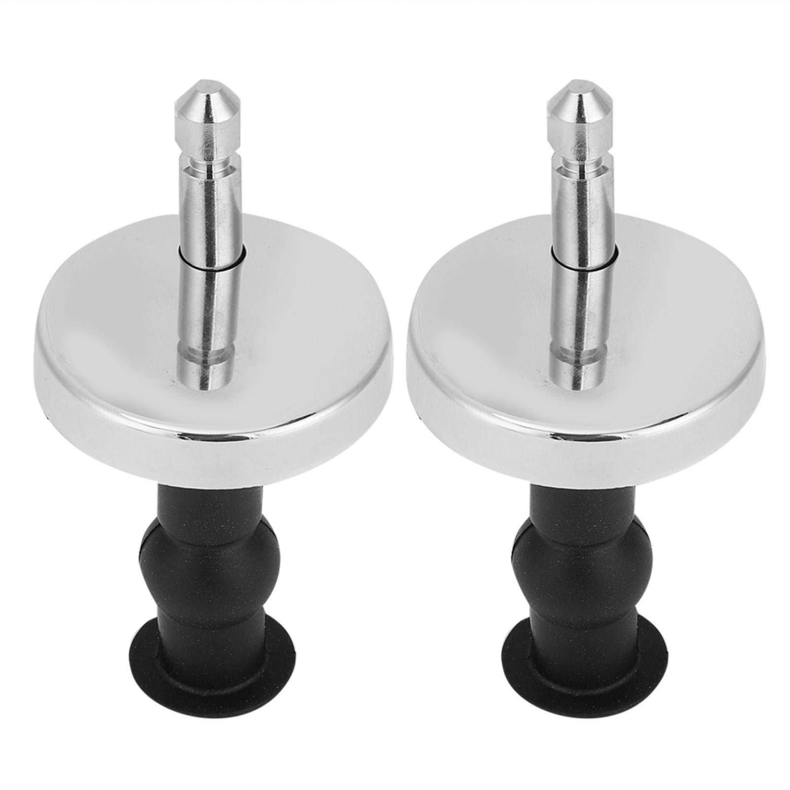 Toilet Replacement Parts, Replace Installation Metal Hinges and Bolts Toilet Installation Accessory Kit, for Restaurants Toilet