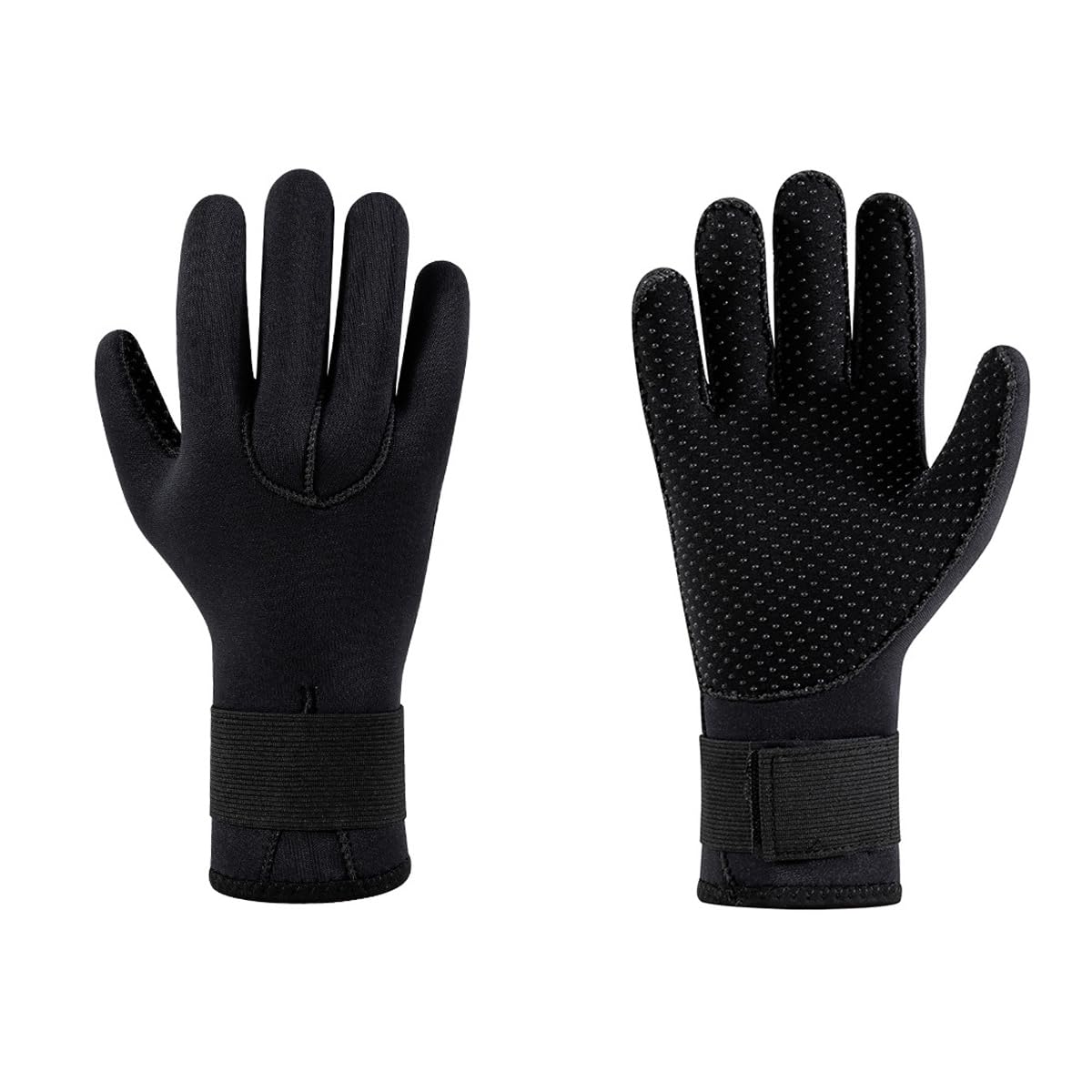 Tutuxio Neoprene Diving Gloves 5mm, Water Wetsuit Gloves Men Women Anti-Slip Keep Warm in Cold Water for Water Sports Swimming Surfing Snorkeling Kayaking Sailing SUP Winter Gloves