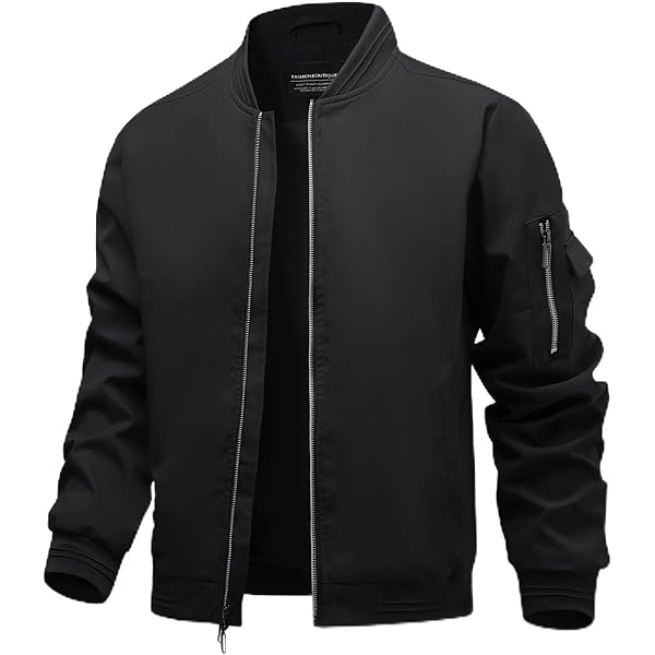 JEShifangjiusu Men'S Slim Fit Lightweight Jacket Softshell Flight