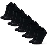 DANISH ENDURANCE 5 Pack Low-Cut Athletic Socks, Moisture Wicking, Men & Women