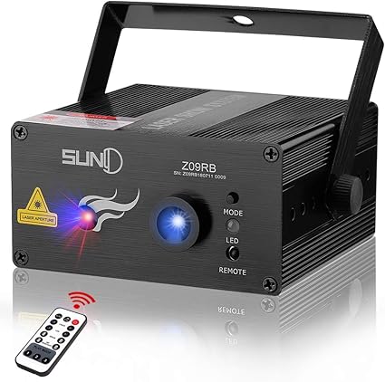 laser floor party speaker system