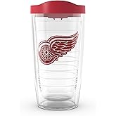 Tervis Made in USA Double Walled NHL Detroit Red Wings Insulated Tumbler Cup Keeps Drinks Cold & Hot, 16oz, Primary Logo