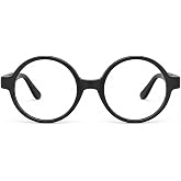 Kangaroo Wizard Black Circle Glasses Frame for Kids &amp; Adults Party Apparel | Wizard Costume Accessories for Fun Holiday Events &amp; Photo Booth Props Party Favours for Kids &amp; Adults Party