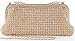 Yuenjoy Womens Dazzling Rhinestone Clutch Purse Evening Bags (Gold)