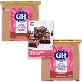 C&amp;H&reg; Light Brown Sugar, 2 lb Zipper Bag, 2 Pack - with Recipe Card | Soft Moist Texture, Rich Molasses Flavor, Resealable Zipper, for Baking Cookies, Sauces, Desserts, Recipe Inspiration Use