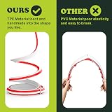 Fixmend TPE Quadrant Trim 6M Self Adhesive Wall Corner Edging White 19x13mm view 4