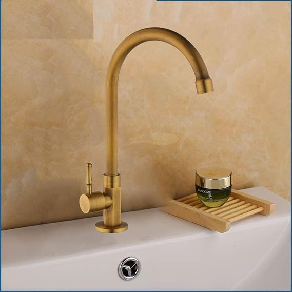 Grifos para lavamanos Grifería para lavabo montado en cubierta de latón