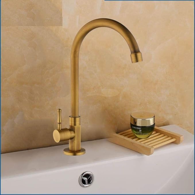 Grifos para lavamanos Grifería para lavabo montado en cubierta de latón