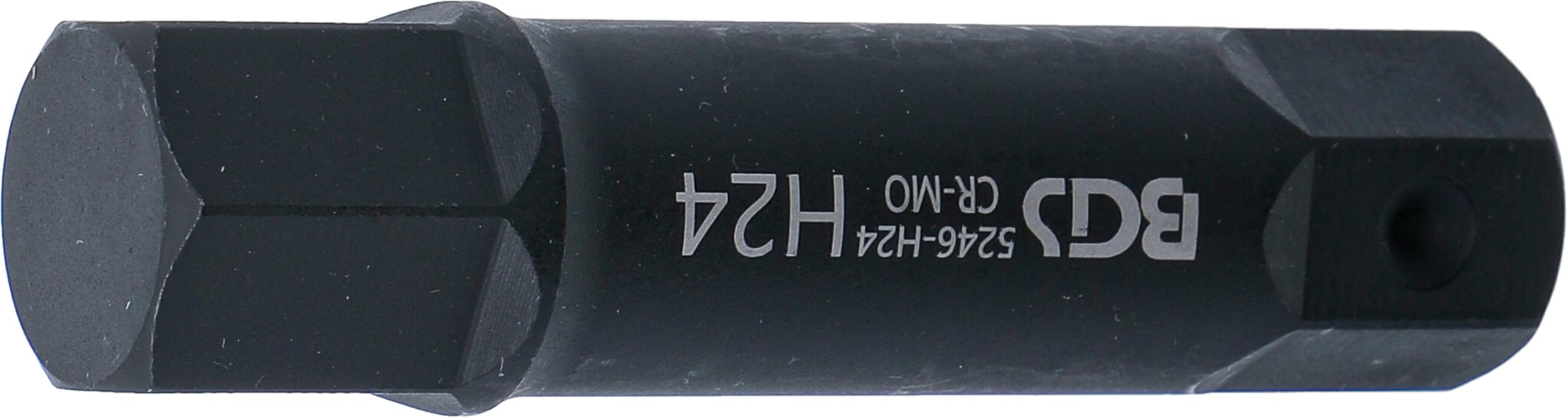 BGS 5246-H24 | Bit | Length 100 mm | 22 mm Drive | internal Hexagon 24 mm