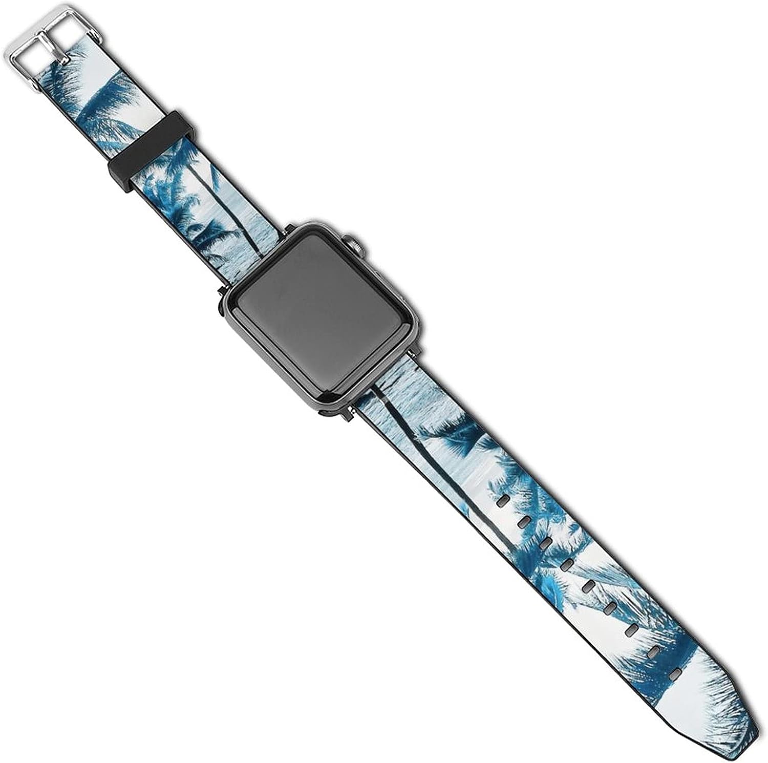 Compatible with Apple Watch Band 38mm 40mm 42mm 44mm, Women Men Soft PU Leather Wristbands Replacement Strap for iWatch Series 5 4 3 2 1