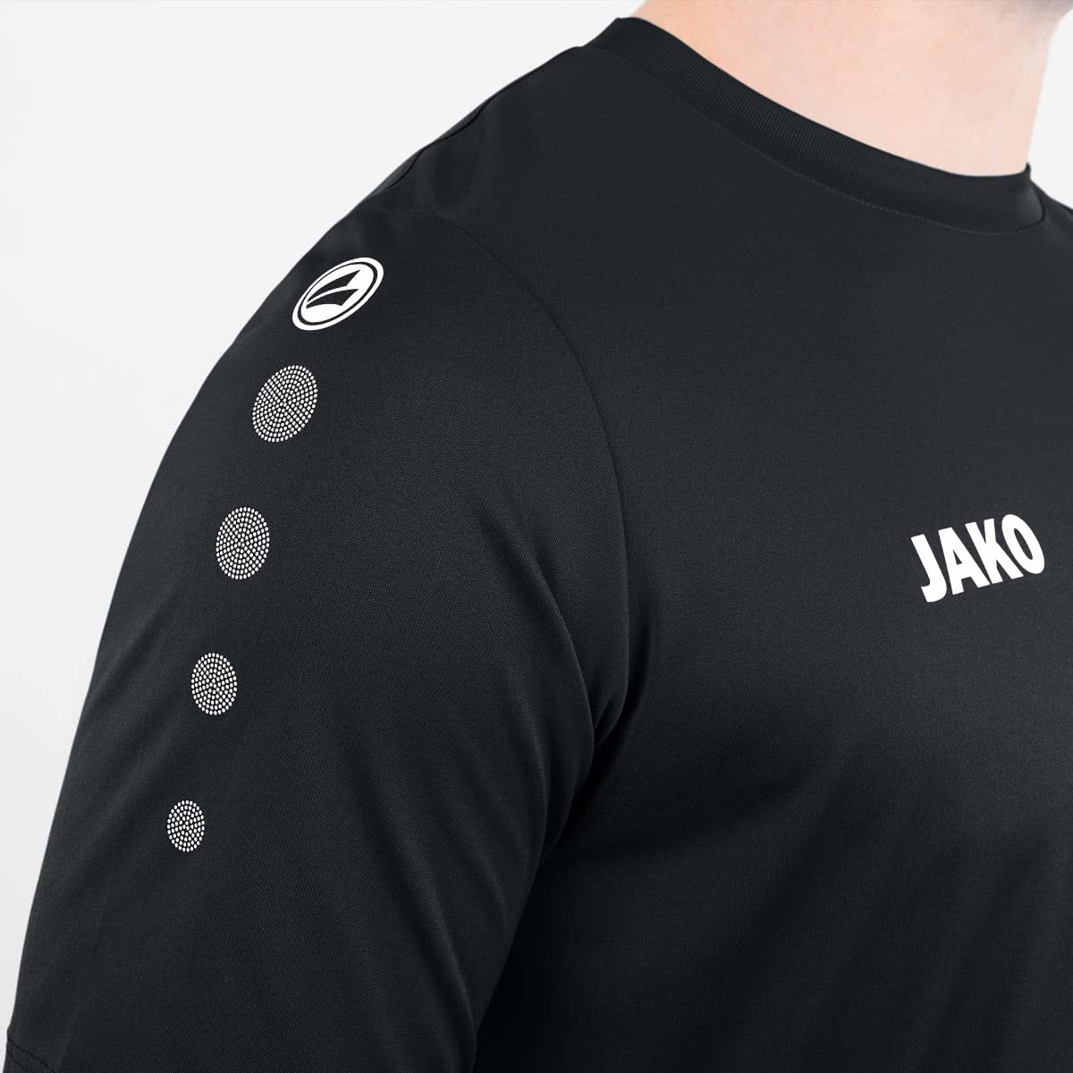 JAKO Herren Fußballtrikots Trikot Team KA, schwarz, L, 4233 6