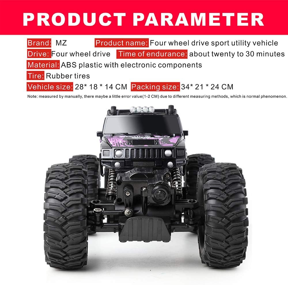 pink remote control monster truck