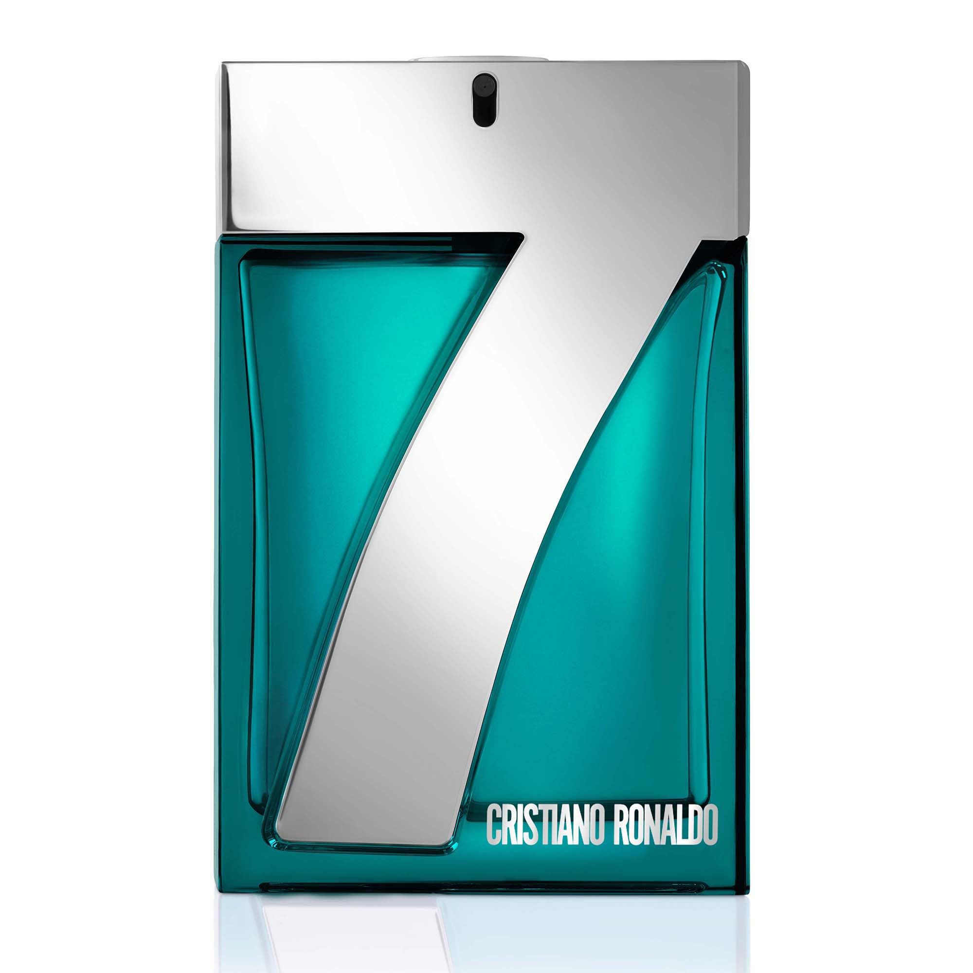 CR7 Origins Cristiano Ronaldo - Eau De Toilette Cologne Scent for Men - With Pineapple Sorbet, Mandarin, and Patchouli - From Cristiano Ronaldo's Original Men's Fragrance Collection - 3.4 oz Image